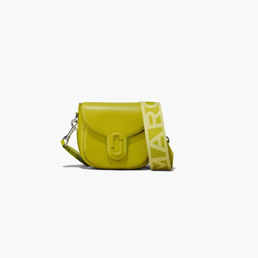 Marc Jacobs Small Saddle Bag in Citronelle - The J Marc Crossbody Bag for Women