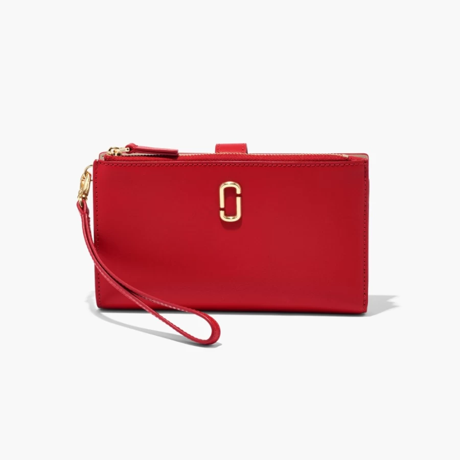 Marc Jacobs Phone Wristlet in True Red - Stylish Crossbody Bag for Smartphones