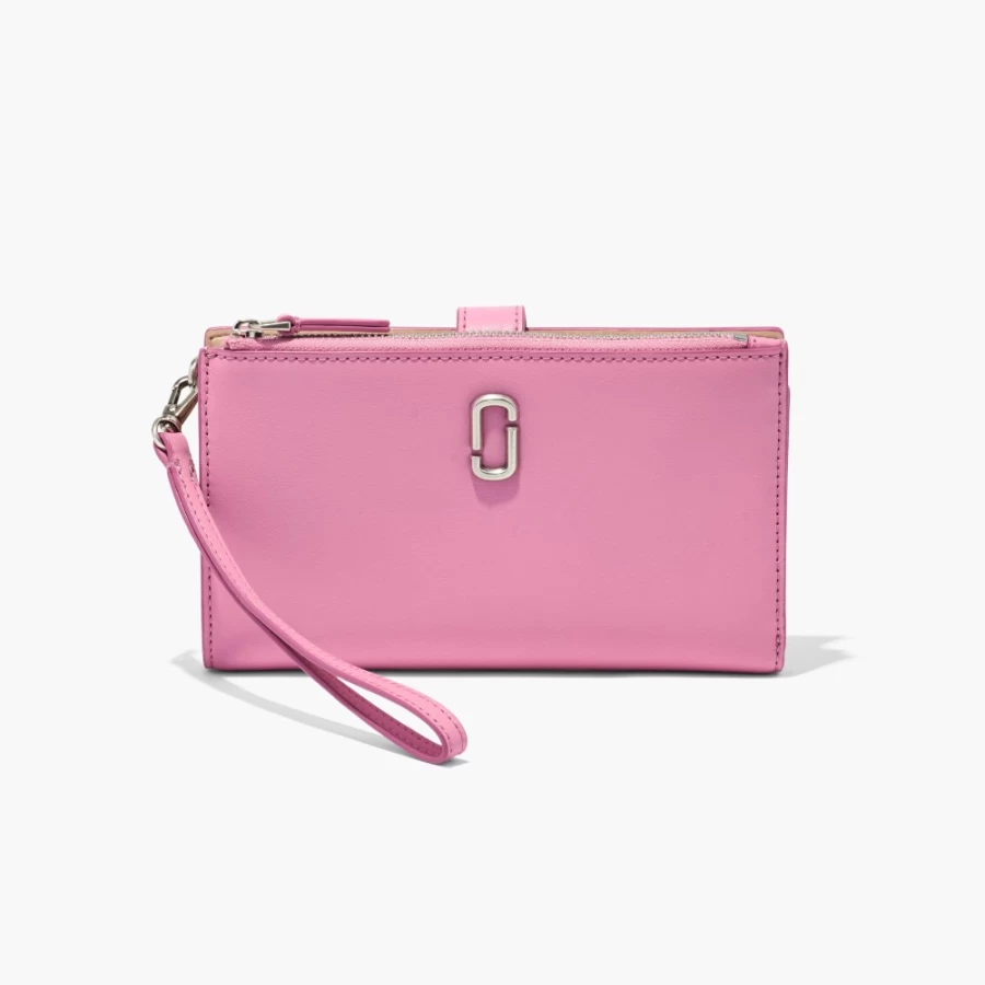 Marc Jacobs Candy Pink Phone Wristlet - The J Marc Crossbody Bag for Smartphones