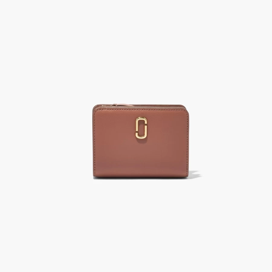 Marc Jacobs The J Marc Mini Compact Wallet in Argan Oil | Stylish & Functional Small Wallet