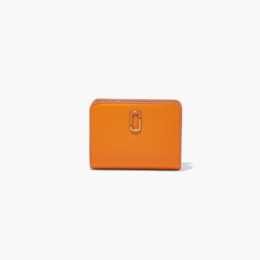 Marc Jacobs Mini Compact Wallet in Scorched - The J Marc Crossbody Bag for Women