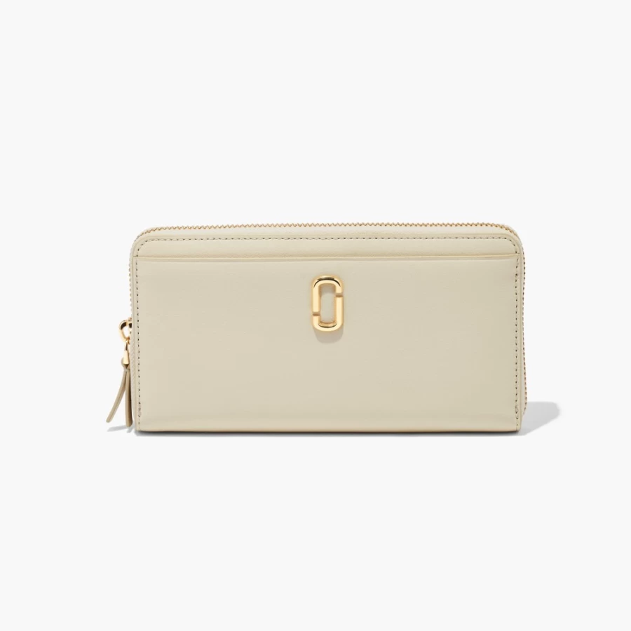 Marc Jacobs Continental Wallet in Cloud White | Premium Men's Designer Billfold