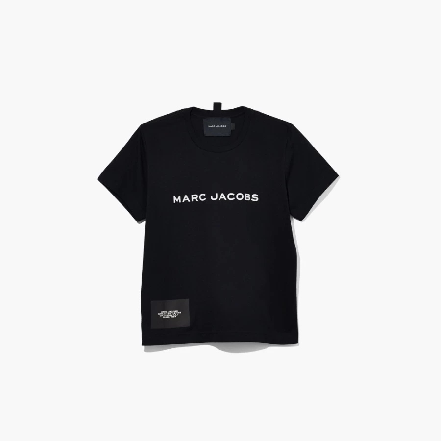 Marc Jacobs Black Classic Cotton T-Shirt for Men & Women