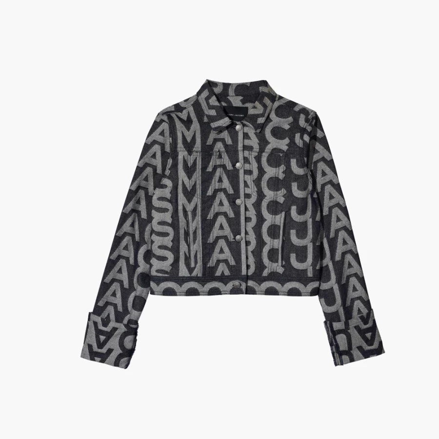 Marc Jacobs Denim Blue Monogram Jacket for Men & Women