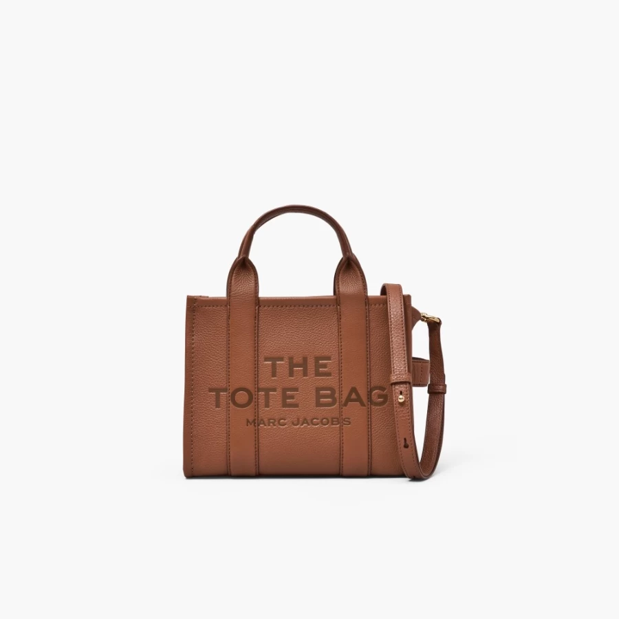 Marc Jacobs Argan Oil Leather Mini Tote Bag