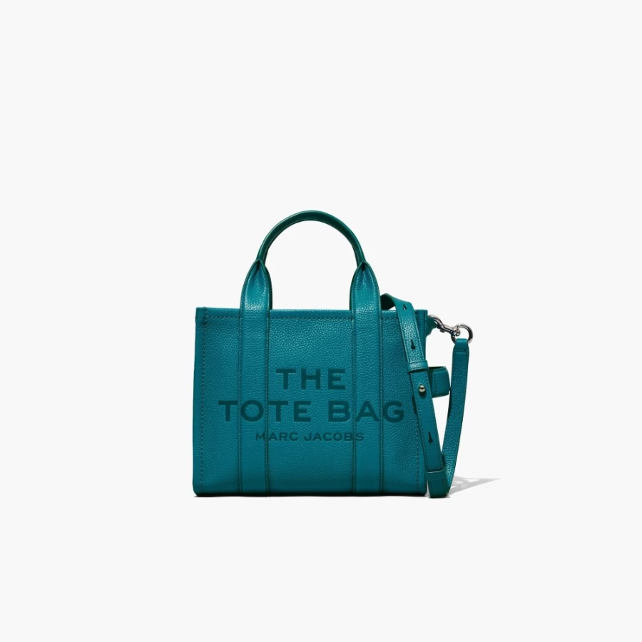 Marc Jacobs Harbor Blue Leather Mini Tote Bag for Women