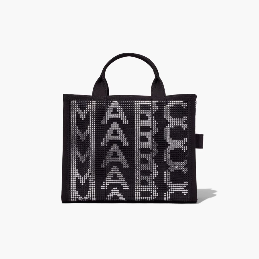 Marc Jacobs Studded Monogram Medium Tote Bag in Black Multi