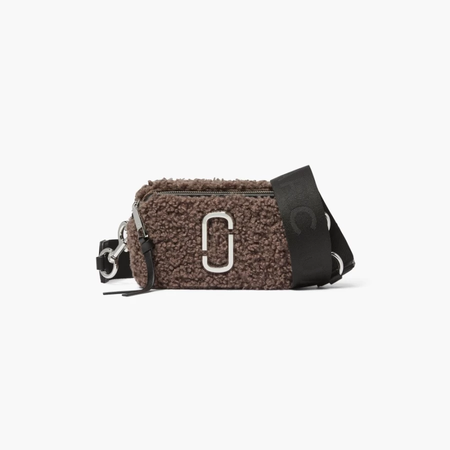 Marc Jacobs Grey Snapshot Teddy Bear Plush Toy