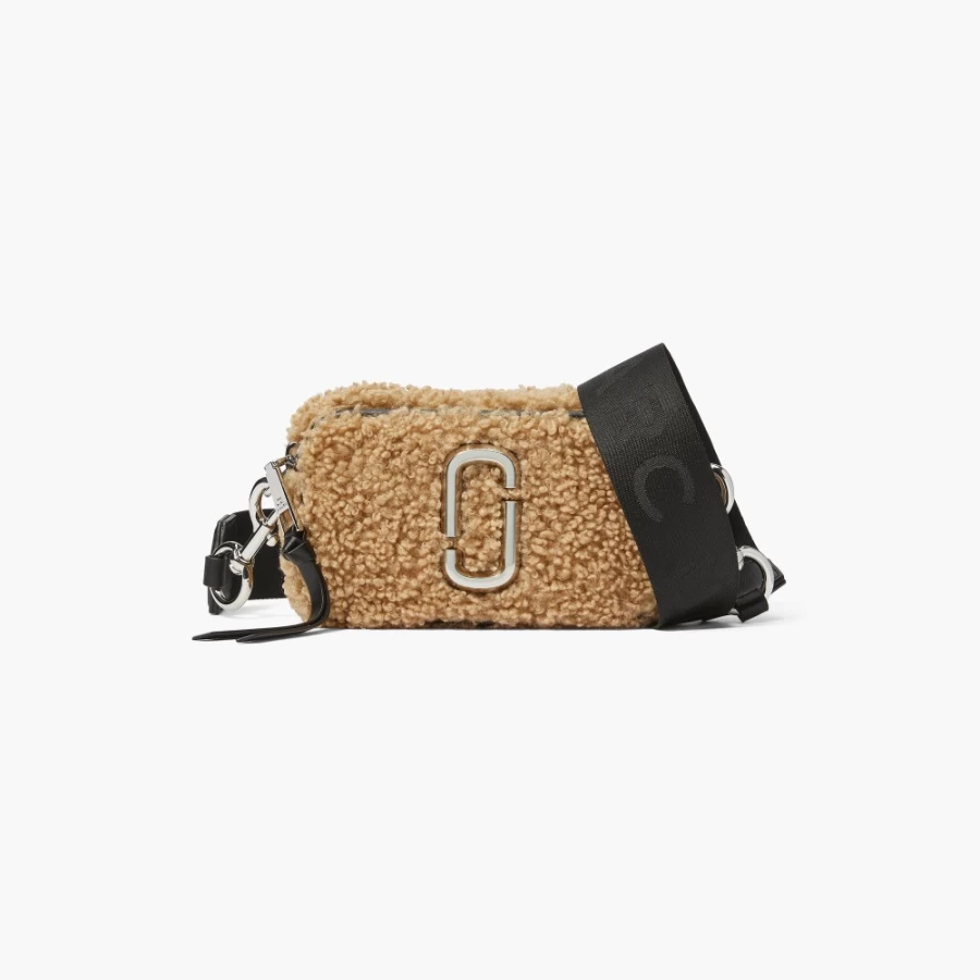 Marc Jacobs Beige Snapshot Teddy Bag