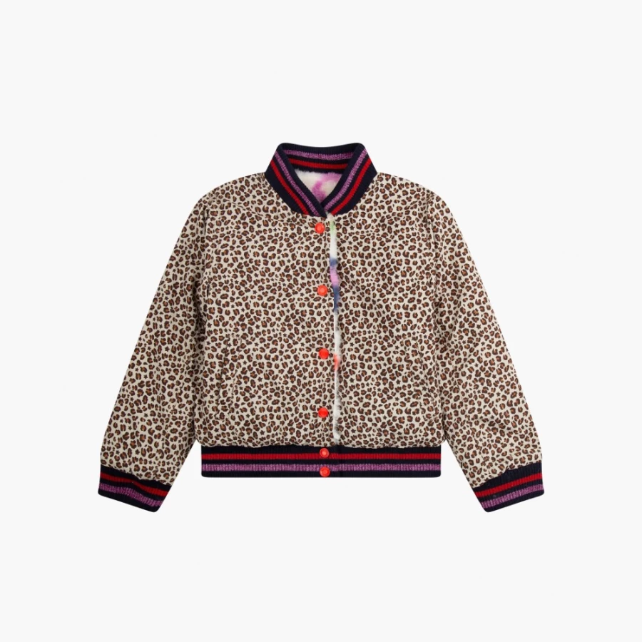 Marc Jacobs Reversible Faux Fur Teddy Jacket in White Multi - Cozy Winter Coat