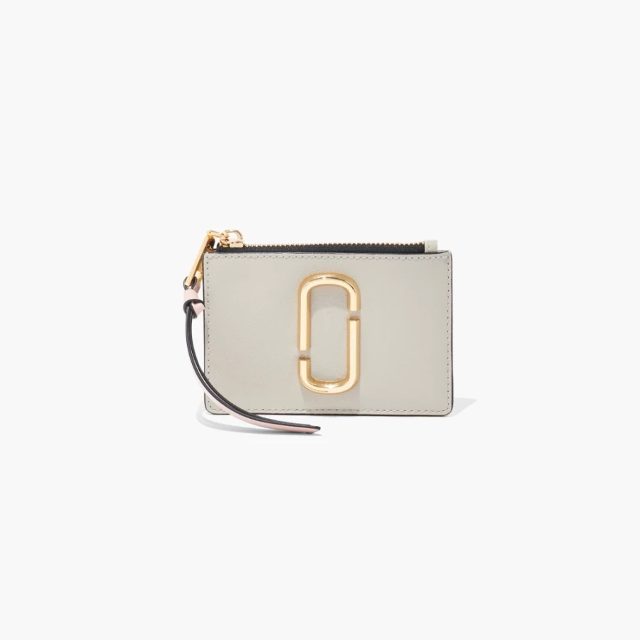Marc Jacobs The Snapshot Top Zip Multi Wallet in Dust Multi Color