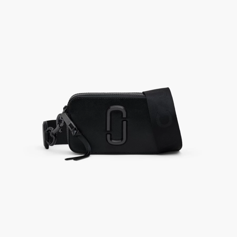 Marc Jacobs The Snapshot DTM Crossbody Bag in Black
