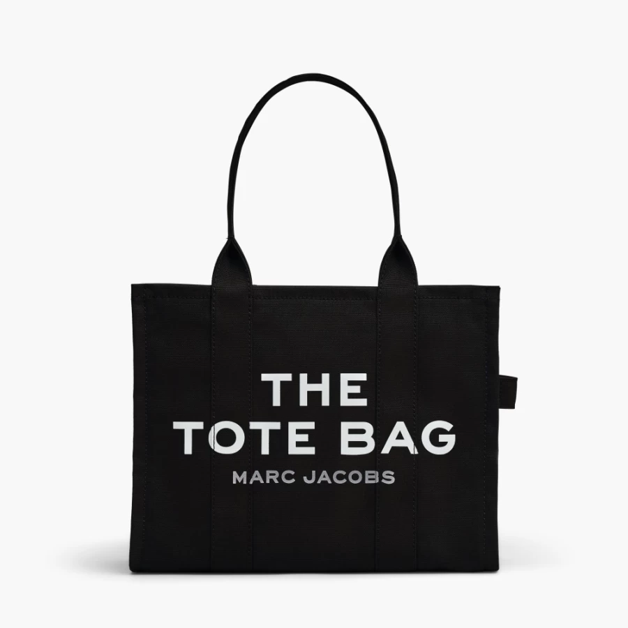 Marc Jacobs Black Large Tote Bag - Stylish & Spacious Designer Handbag