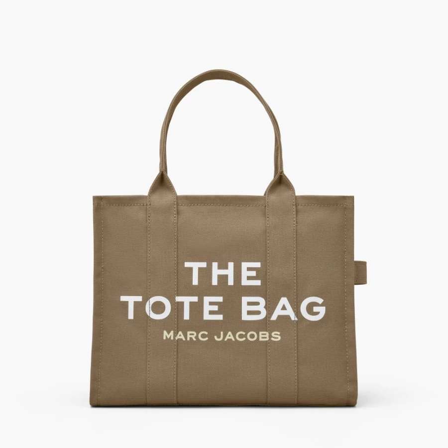 Marc Jacobs Slate Green Large Tote Bag - Stylish & Spacious Designer Handbag