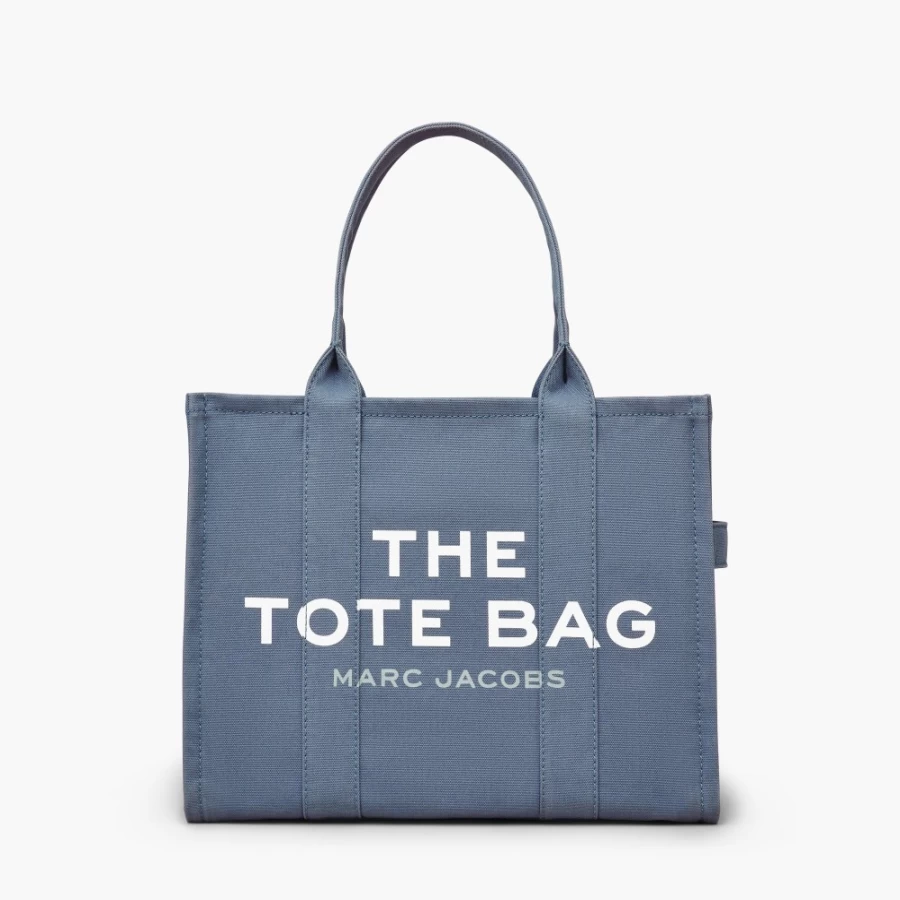 Marc Jacobs Blue Shadow Large Tote Bag - Stylish & Spacious Designer Handbag