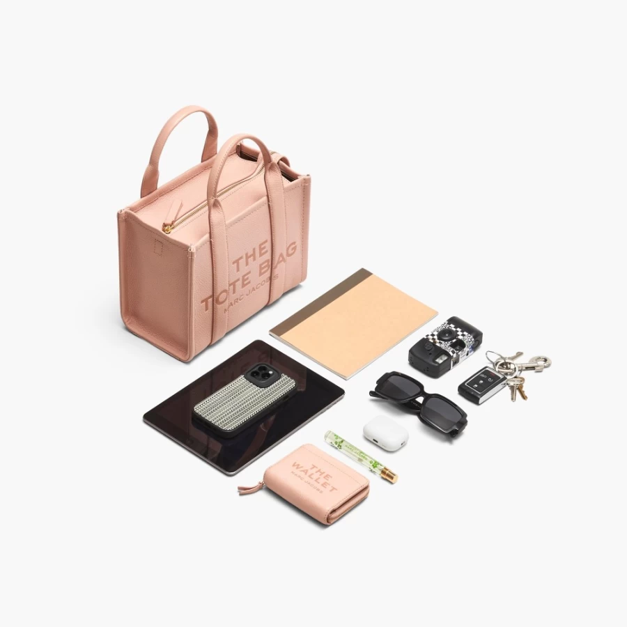 Marc Jacobs Mini Tote Bag in Slate Green | Compact & Stylish Handbag