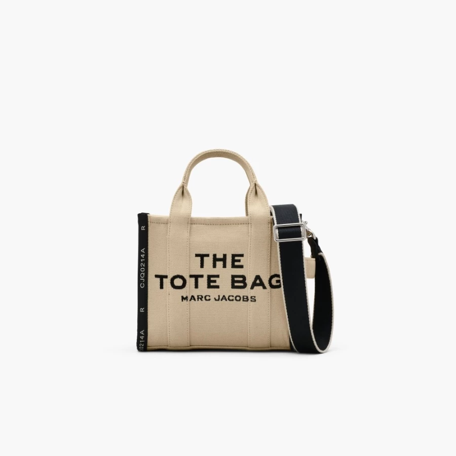 Marc Jacobs Warm Sand Jacquard Mini Tote Bag - Stylish & Lightweight Handbag for Women