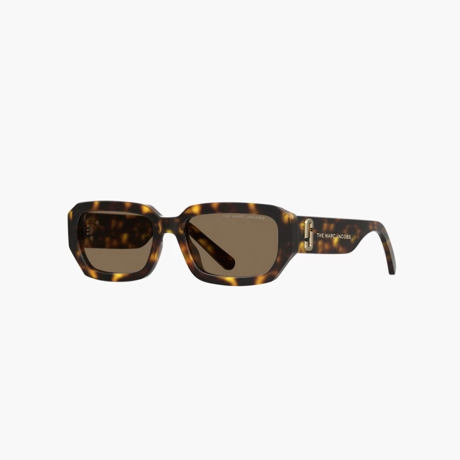 Marc Jacobs Havana Rectangular Sunglasses - J Marc Classic Style