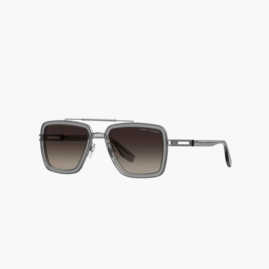 Marc Jacobs Grey Icon Square Pilot Sunglasses for Men & Women