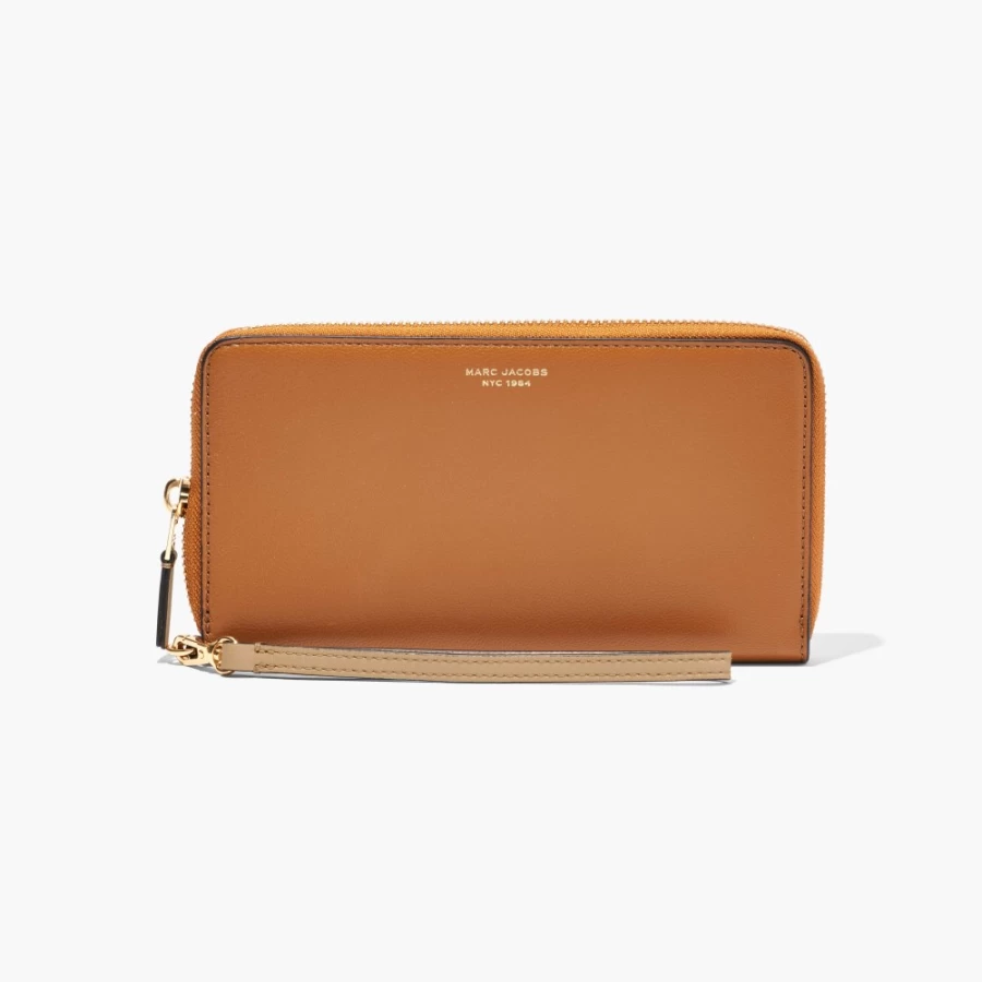 Marc Jacobs Slim 84 Colorblock Continental Wristlet in Cathay Spice Multi
