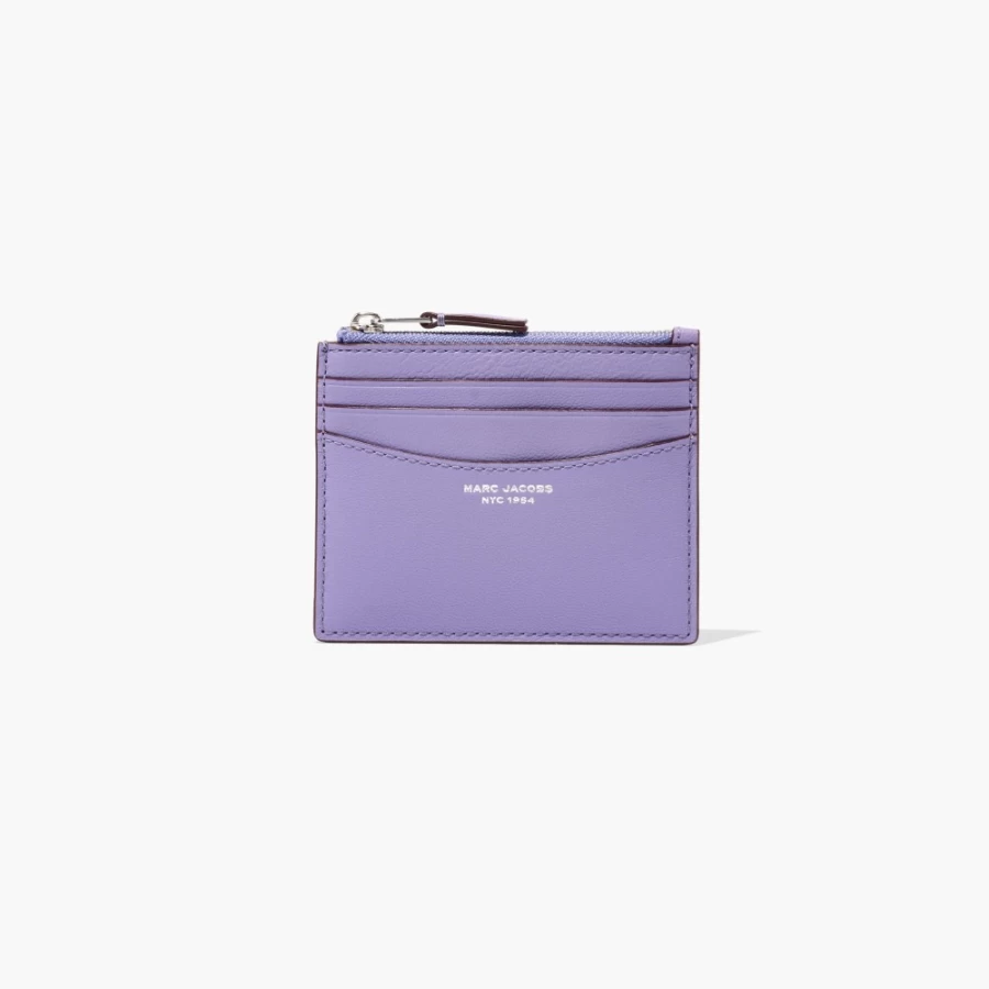 Marc Jacobs Slim 84 Zip Card Case in Daybreak - Compact Wallet for Cards & Cash