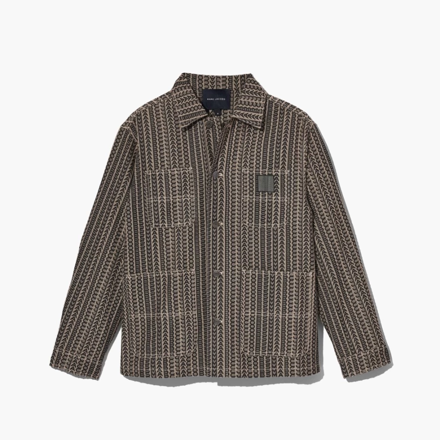 Marc Jacobs Monogram Beige Multi Painters Jacket