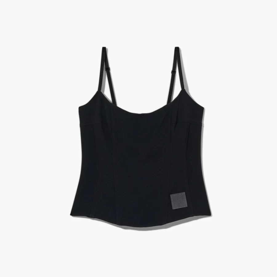 Marc Jacobs Black Structured Camisole Top for Women
